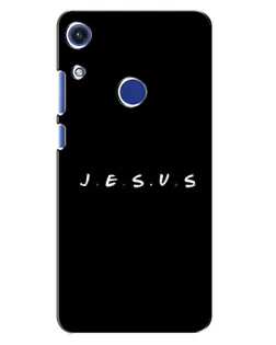 Чехол для Huawei Honor 8A с картинкой «Точки веры J.E.S.U.S.»