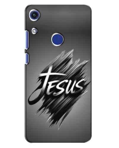 Чехол для Huawei Honor 8A с картинкой «Надпись Jesus Graffiti»