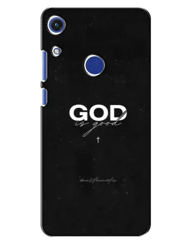 Чехол для Huawei Honor 8A с картинкой «GOD — Бог над всем»