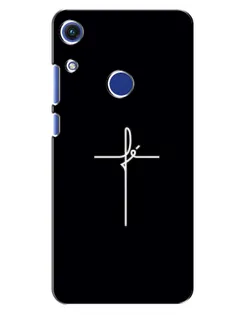 Чехол для Huawei Honor 8A с картинкой «Тонкий крест» Чехол для Huawei Honor 8A с картинкой «Тонкий крест»