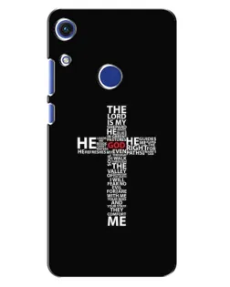 Чехол для Huawei Honor 8A с картинкой «Текстовый крест» Чехол для Huawei Honor 8A с картинкой «Текстовый крест»