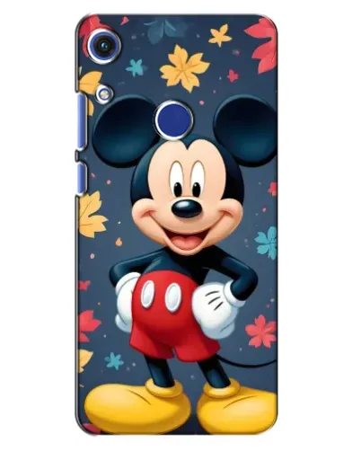 Чехол для Huawei Honor 8A с картинкой «Осенний Mickey Mouse»