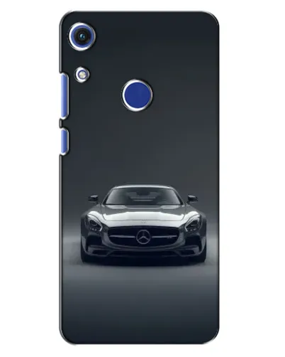 Чехол для Huawei Honor 8A с картинкой «Mercedes на черном»