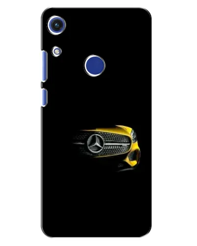 Чехол для Huawei Honor 8A с картинкой «Mercedes — ретро стиль»