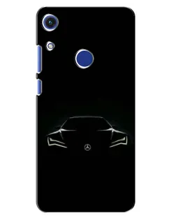 Чохол для Huawei Honor 8A з картинкою «Mercedes — силует авто»