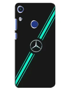 Чохол для Huawei Honor 8A з картинкою «Спортивні лінії Mercedes»