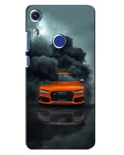 Чохол для Huawei Honor 8A з картинкою «Audi у хмарах диму» Чохол для Huawei Honor 8A з картинкою «Audi у хмарах диму»