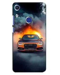 Чохол для Huawei Honor 8A з картинкою «Audi у вогняному диму» Чохол для Huawei Honor 8A з картинкою «Audi у вогняному диму»