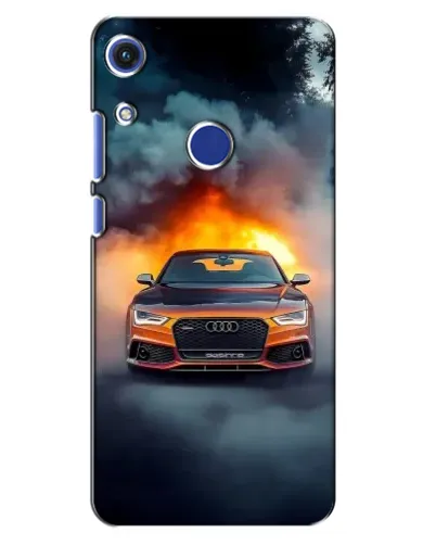 Чохол для Huawei Honor 8A з картинкою «Audi у вогняному диму» Чохол для Huawei Honor 8A з картинкою «Audi у вогняному диму»