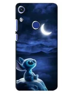 Чехол для Huawei Honor 8A с картинкой «Лунная ночь Стича»