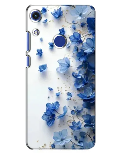 Чехол для Huawei Honor 8A с картинкой «Голубой цветочный каскад» Чехол для Huawei Honor 8A с картинкой «Голубой цветочный каскад»