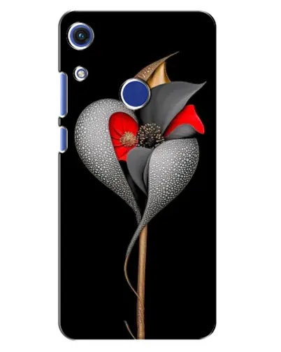 Чехол для Huawei Honor 8A с картинкой «Серебряный фантазийный цветок» Чехол для Huawei Honor 8A с картинкой «Серебряный фантазийный цветок»