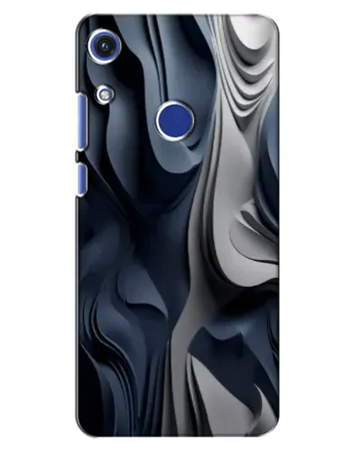 Чохол для Huawei Honor 8A з картинкою «Об'ємні сині складки» Чохол для Huawei Honor 8A з картинкою «Об'ємні сині складки»