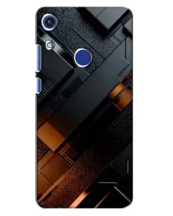 Чохол для Huawei Honor 8A з картинкою «Чорні геометричні блоки» Чохол для Huawei Honor 8A з картинкою «Чорні геометричні блоки»