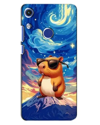 Чехол для Huawei Honor 8A с картинкой «Капибара Ван Гога»