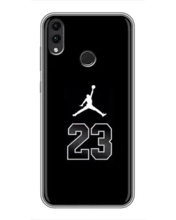 Чохол для Huawei Honor 8X з картинкою «Jordan Flight 23» Чохол для Huawei Honor 8X з картинкою «Jordan Flight 23»