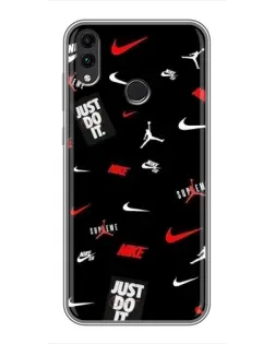 Чохол для Huawei Honor 8X з картинкою «Nike Mix Pattern» Чохол для Huawei Honor 8X з картинкою «Nike Mix Pattern»