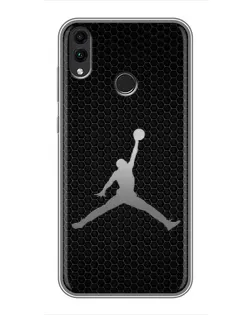 Чохол для Huawei Honor 8X з картинкою «Jordan Dark Carbon» Чохол для Huawei Honor 8X з картинкою «Jordan Dark Carbon»