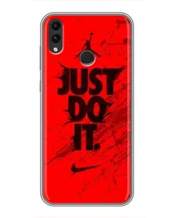 Чохол для Huawei Honor 8X з картинкою «Nike Just Do It» Чохол для Huawei Honor 8X з картинкою «Nike Just Do It»