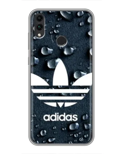Чехол для Huawei Honor 8X с картинкой «Adidas Trefoil Blue»