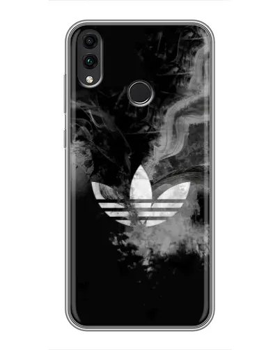 Чехол для Huawei Honor 8X с картинкой «Абстрактный дым Adidas»