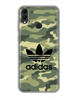 Чехол для Huawei Honor 8X с картинкой «Милитари стиль Adidas»