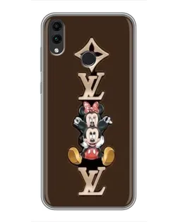 Чехол для Huawei Honor 8X с картинкой «LV и Микки Маус»