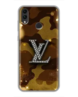 Чехол для Huawei Honor 8X с картинкой «Камуфляжный Louis Vuitton»