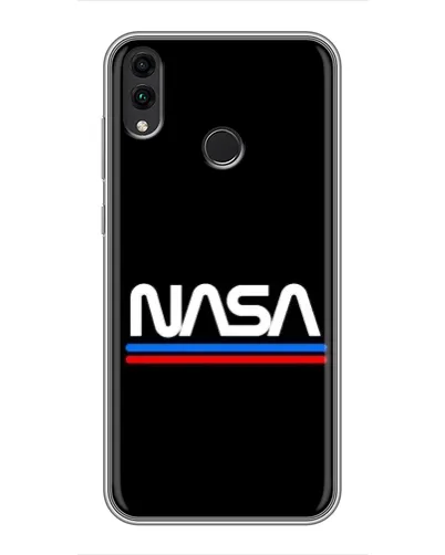 Чехол для Huawei Honor 8X с картинкой «NASA — классика Red Blue» Чехол для Huawei Honor 8X с картинкой «NASA — классика Red Blue»