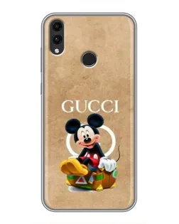 Чохол для Huawei Honor 8X з картинкою «Міккі Маус Gucci — крафт» Чохол для Huawei Honor 8X з картинкою «Міккі Маус Gucci — крафт»