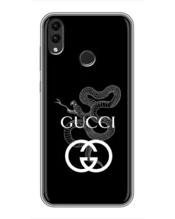 Чохол для Huawei Honor 8X з картинкою «Gucci — срібна змія» Чохол для Huawei Honor 8X з картинкою «Gucci — срібна змія»