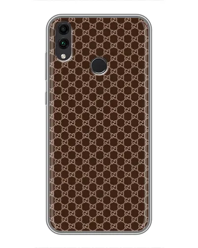 Чехол для Huawei Honor 8X с картинкой «Gucci — шоколадная сетка» Чехол для Huawei Honor 8X с картинкой «Gucci — шоколадная сетка»