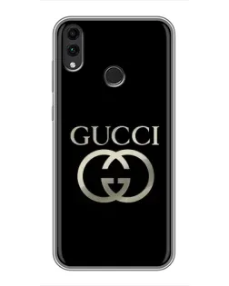 Чохол для Huawei Honor 8X з картинкою «Gucci — золото на чорному» Чохол для Huawei Honor 8X з картинкою «Gucci — золото на чорному»