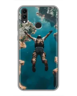Чохол для Huawei Honor 8X з картинкою «PUBG — вільне падіння»