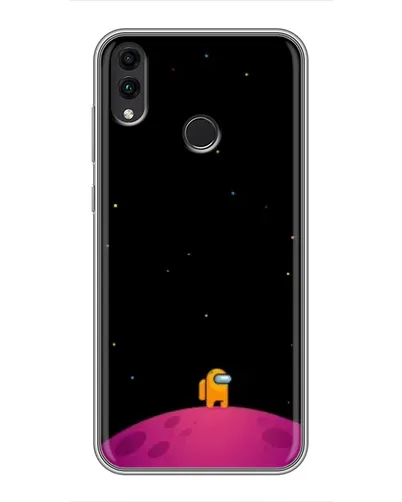 Чехол для Huawei Honor 8X с картинкой «Одинокий герой на планете» Чехол для Huawei Honor 8X с картинкой «Одинокий герой на планете»