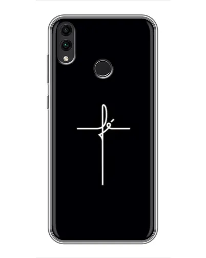 Чехол для Huawei Honor 8X с картинкой «Тонкий крест» Чехол для Huawei Honor 8X с картинкой «Тонкий крест»
