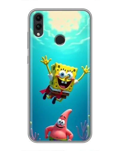 Чехол для Huawei Honor 8X с картинкой «Спанч Боб под водой» Чехол для Huawei Honor 8X с картинкой «Спанч Боб под водой»