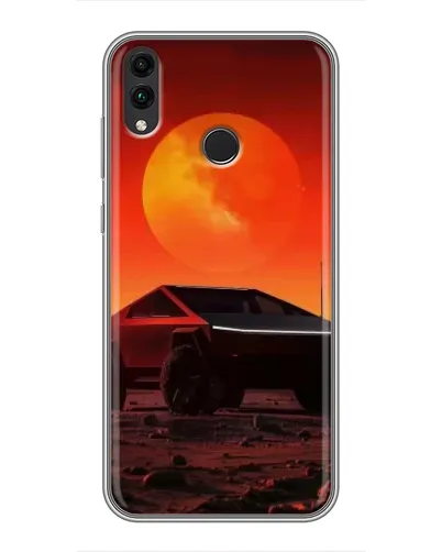 Чехол для Huawei Honor 8X с картинкой «Cybertruck на Марсе»