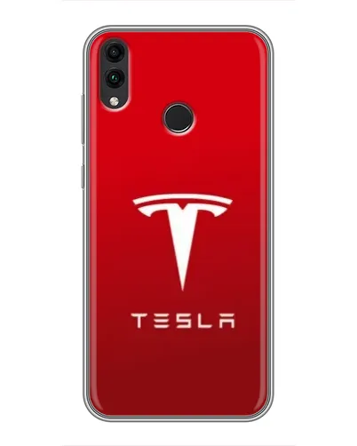 Чехол для Huawei Honor 8X с картинкой «Tesla Red Classic»