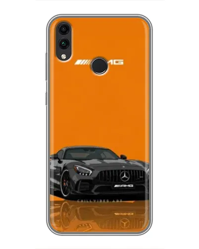 Чехол для Huawei Honor 8X с картинкой «Оранжевый Mercedes AMG» Чехол для Huawei Honor 8X с картинкой «Оранжевый Mercedes AMG»