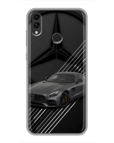 Чехол для Huawei Honor 8X с картинкой «Mercedes AMG — графика» Чехол для Huawei Honor 8X с картинкой «Mercedes AMG — графика»