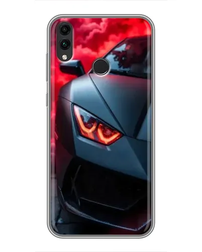 Чехол для Huawei Honor 8X с картинкой «Lamborghini красное сияние» Чехол для Huawei Honor 8X с картинкой «Lamborghini красное сияние»
