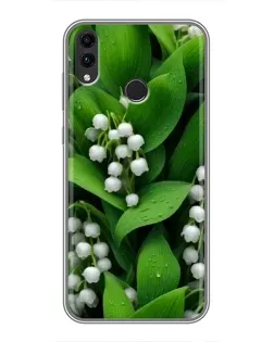 Чохол для Huawei Honor 8X з картинкою «Конвалії в зелені» Чохол для Huawei Honor 8X з картинкою «Конвалії в зелені»