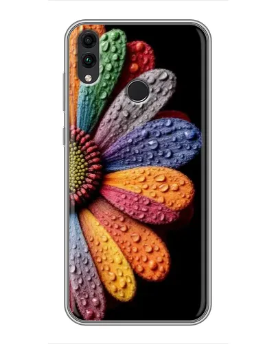 Чехол для Huawei Honor 8X с картинкой «Радужный цветок» Чехол для Huawei Honor 8X с картинкой «Радужный цветок»