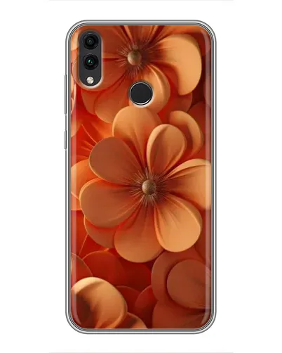 Чехол для Huawei Honor 8X с картинкой «Оранжевый макро цветок» Чехол для Huawei Honor 8X с картинкой «Оранжевый макро цветок»