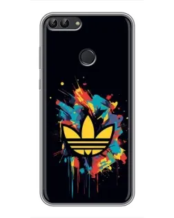 Чехол для Huawei Honor 9 Lite с картинкой «Adidas Splash»
