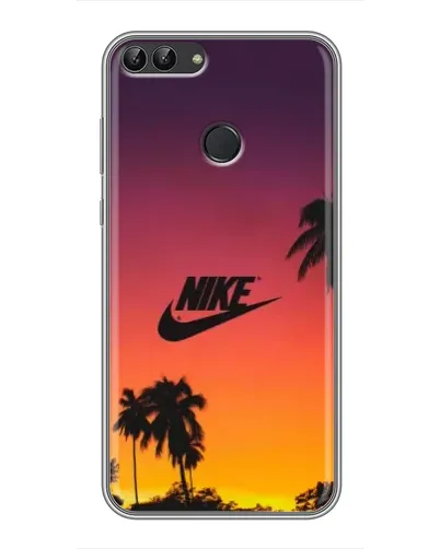 Чехол для Huawei Honor 9 Lite с картинкой «Nike на закате солнца» Чехол для Huawei Honor 9 Lite с картинкой «Nike на закате солнца»