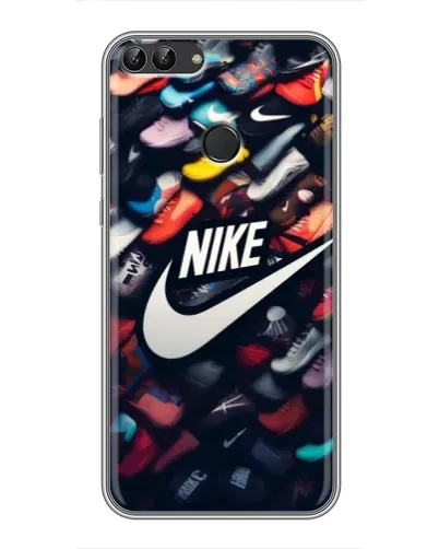 Чехол для Huawei Honor 9 Lite с картинкой «Коллекция кроссовок Nike» Чехол для Huawei Honor 9 Lite с картинкой «Коллекция кроссовок Nike»