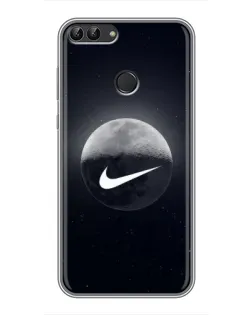 Чехол для Huawei Honor 9 Lite с картинкой «Nike в стиле граффити»