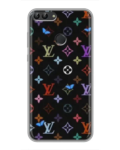Чехол для Huawei Honor 9 Lite с картинкой «Цветная монограмма LV» Чехол для Huawei Honor 9 Lite с картинкой «Цветная монограмма LV»